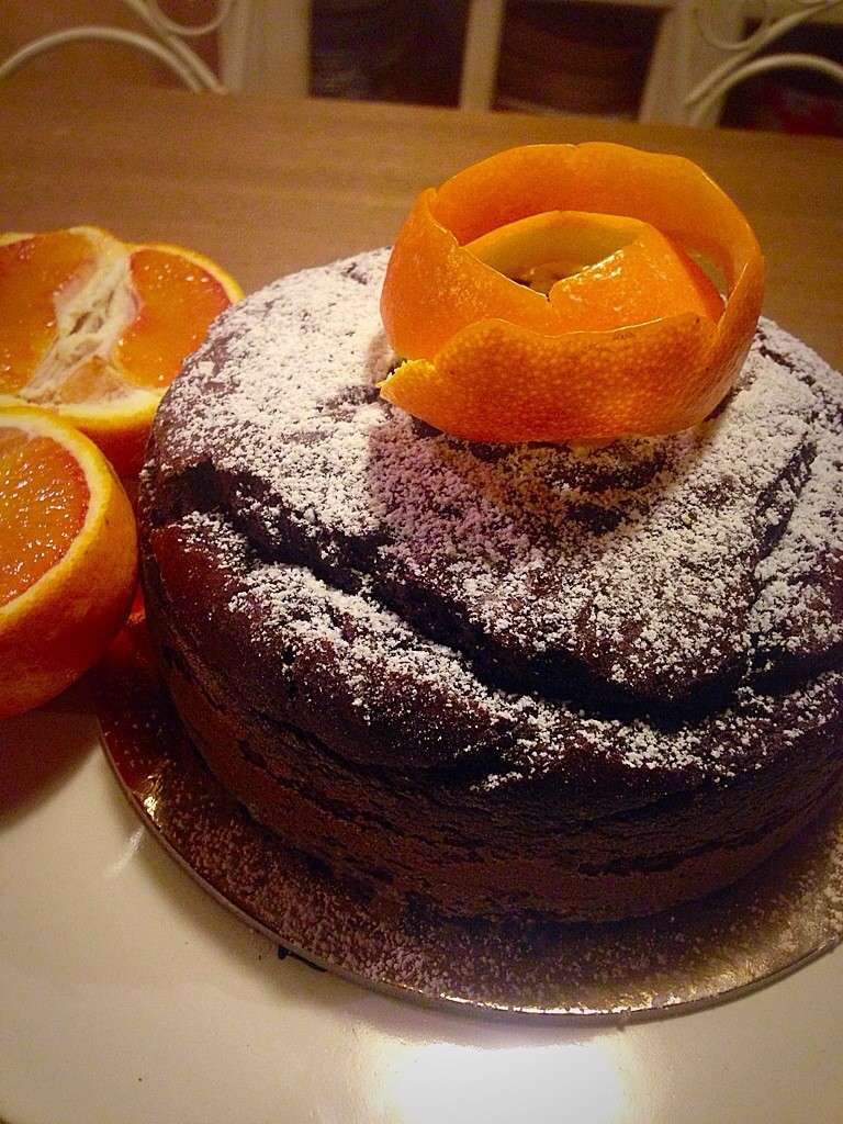Torta all'arancia variante