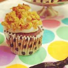 Traditional mimosa cupcakes