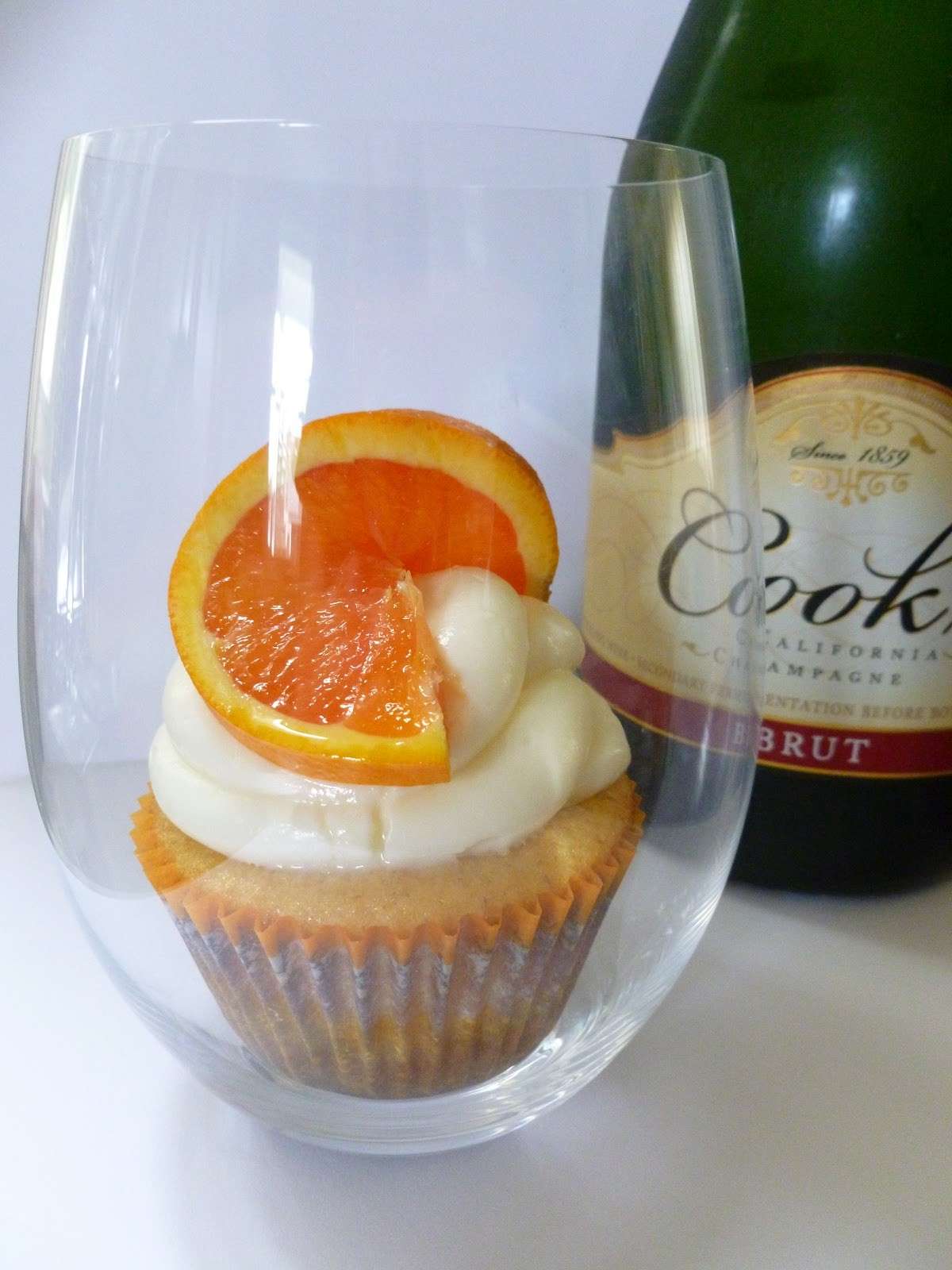 Variante mimosa cupcake