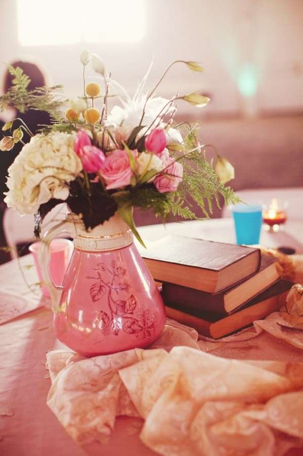 Vasetto bon ton con fiori