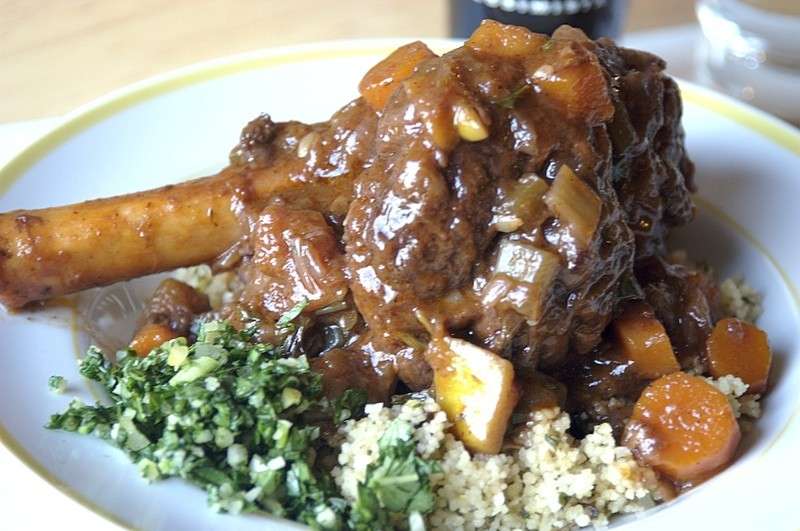 Agnello in umido con cous cous