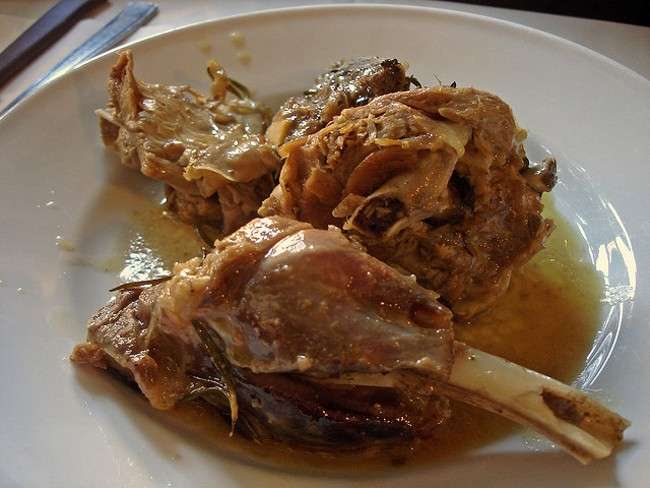 Agnello in umido