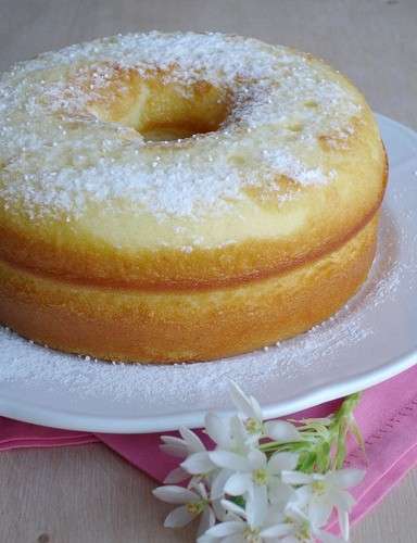 Ciambella al latte condensato