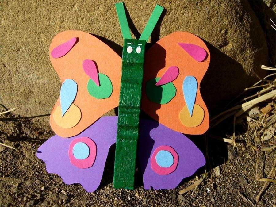 Farfalla di riciclo