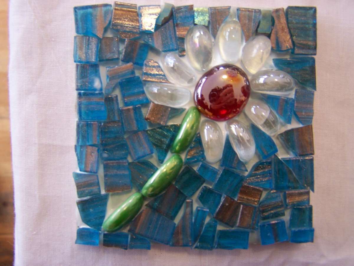 Fiore di mosaico
