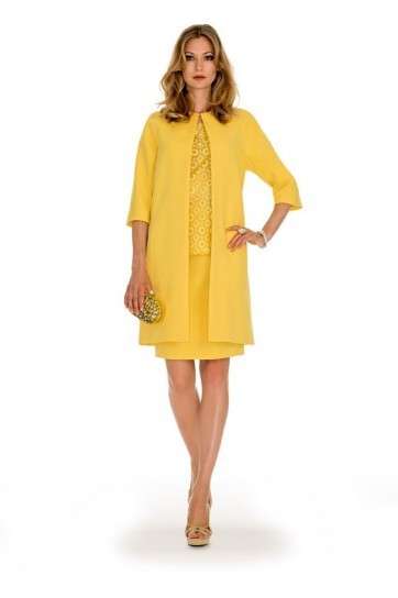 Look giallo Luisa Spagnoli