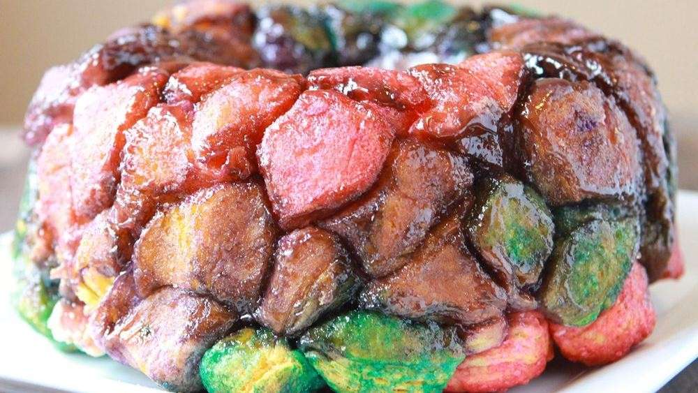 Monkey bread arcobaleno