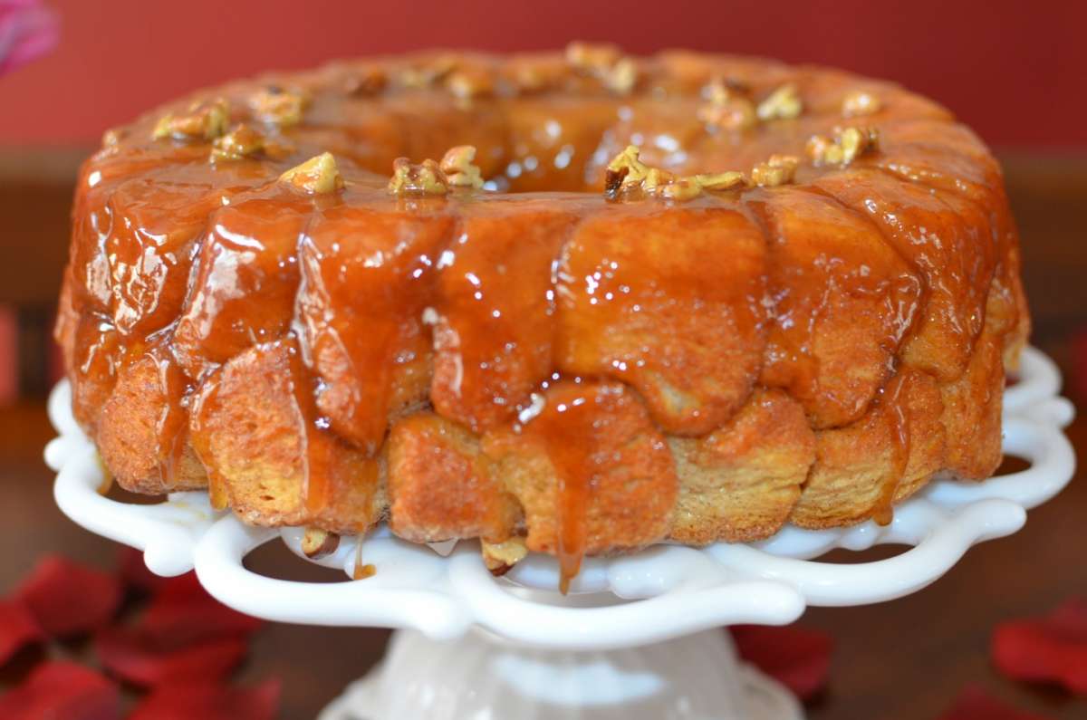 Monkey bread con marmellata di arance