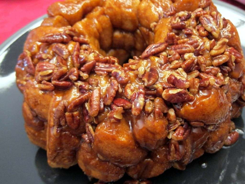 Monkey bread con noci pecan