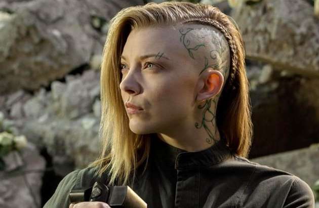 Natalie Dormer con capelli rasati