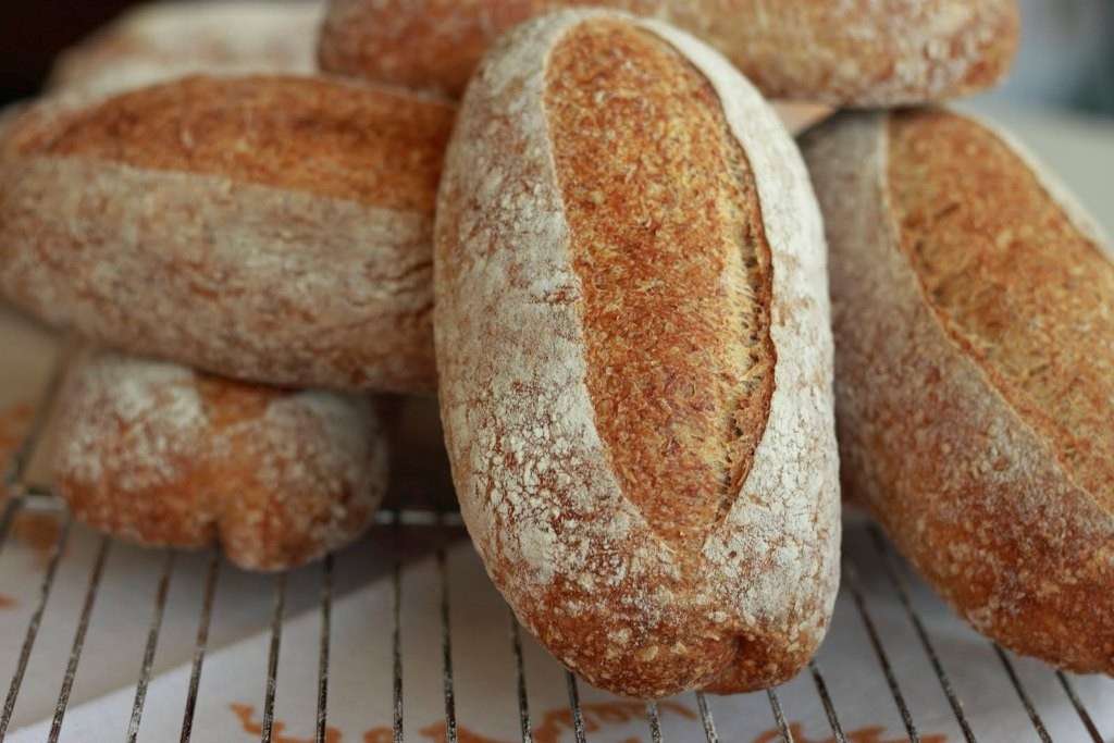 Panetto di pane integrale