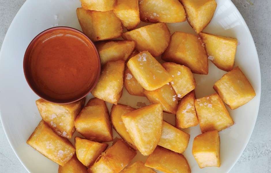 Patatas bravas con salsa alla paprica