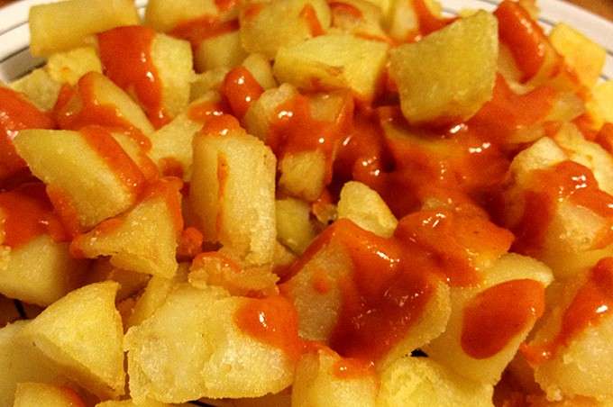 Patatas bravas semplici