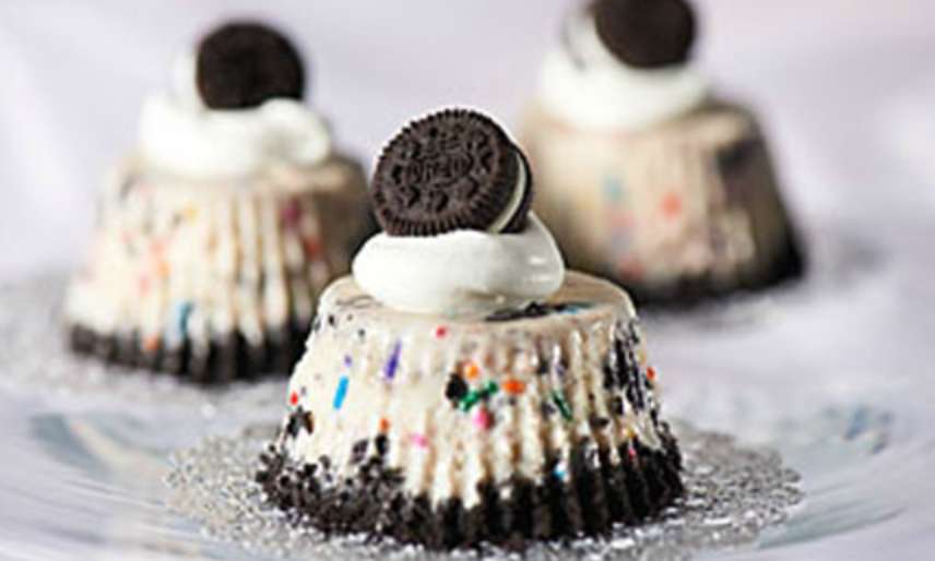 Piccole torte Oreo