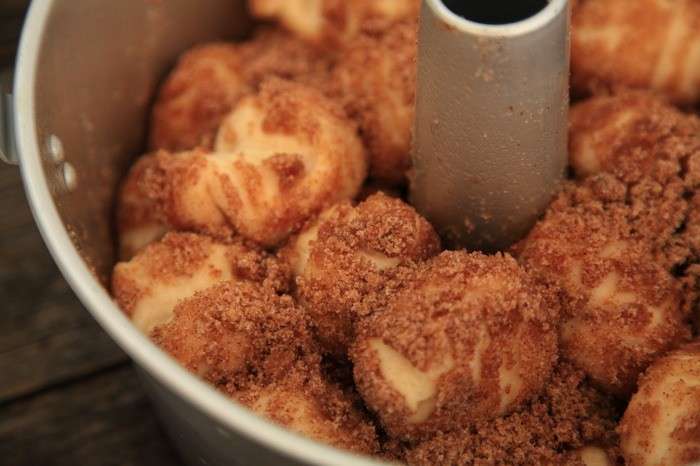 Preparazione monkey bread