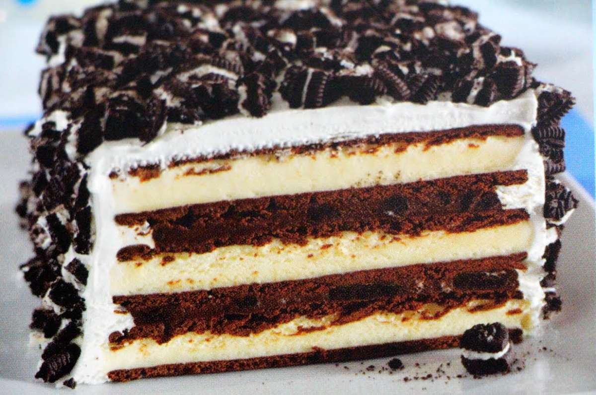 Torta Oreo a strati