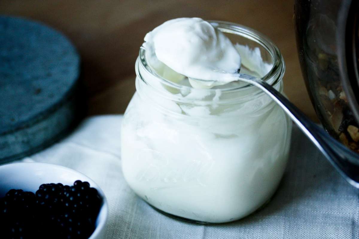 Vasetto di yogurt fatto in casa