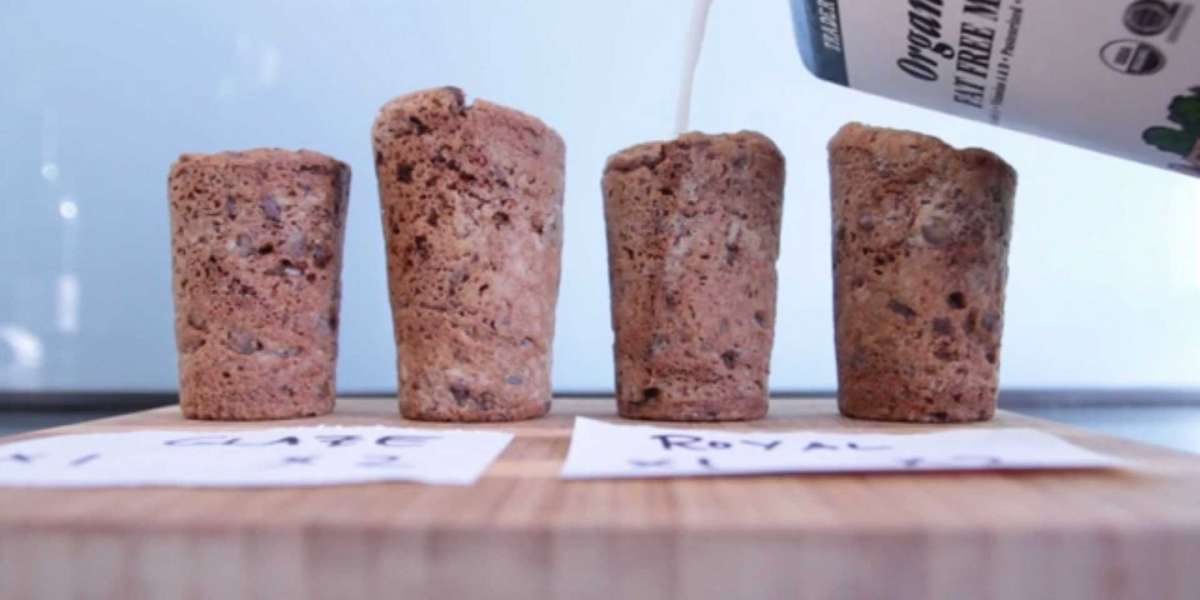 Biscotti a forma di bicchierini