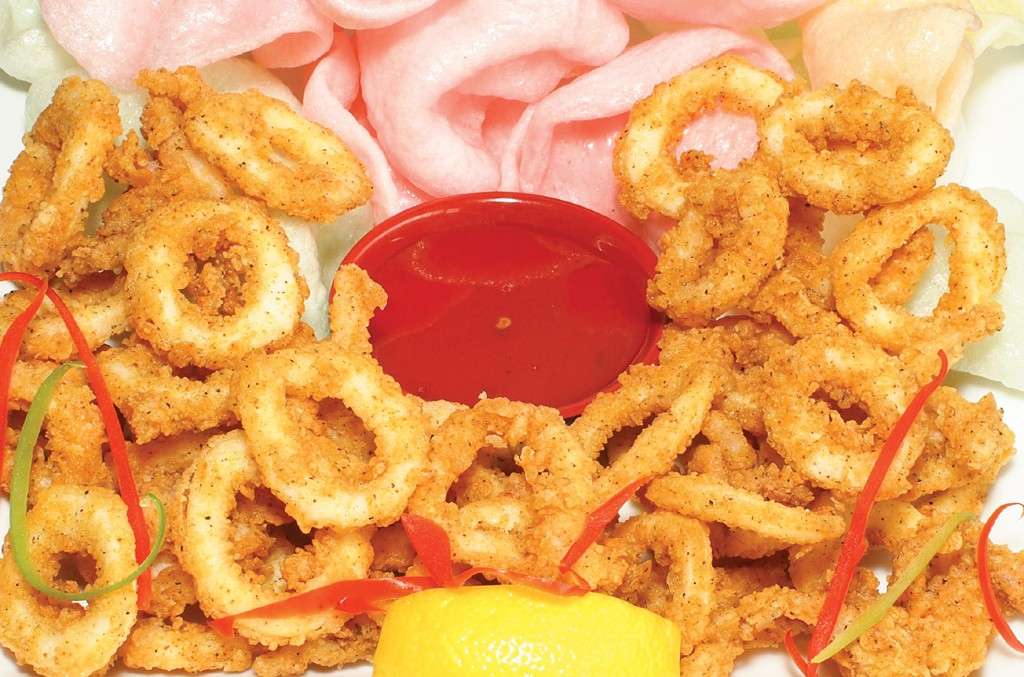 Calamari fritti con salsina