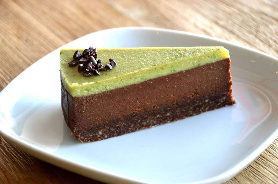 Cheesecake cioccolato e menta