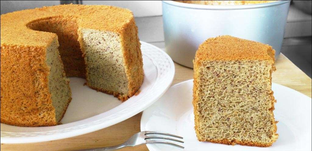 Chiffon cake alla banana