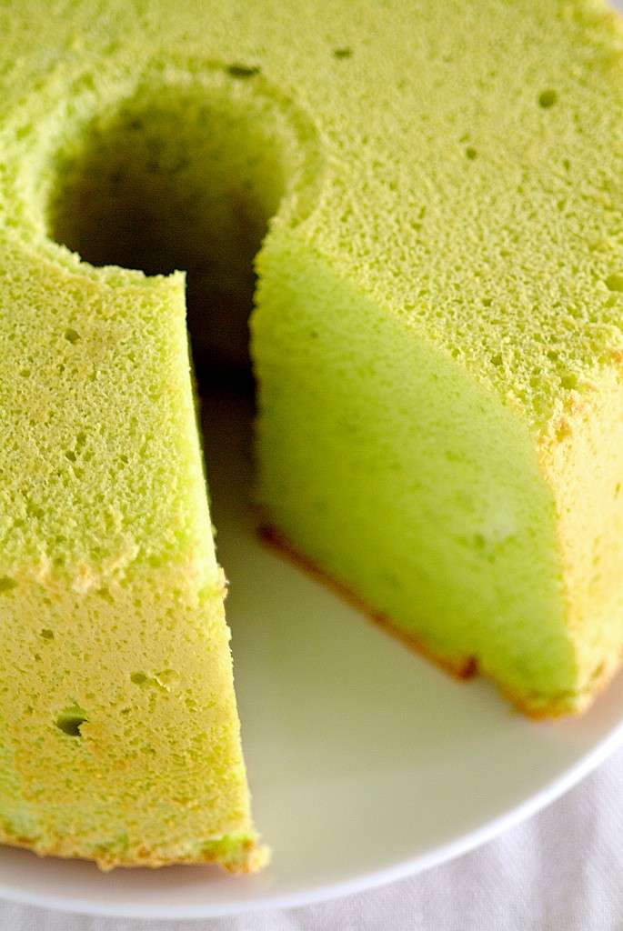 Chiffon cake menta