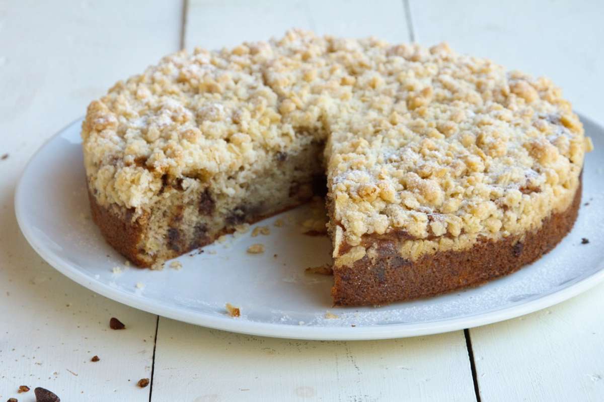 Crumb Cake alla banana