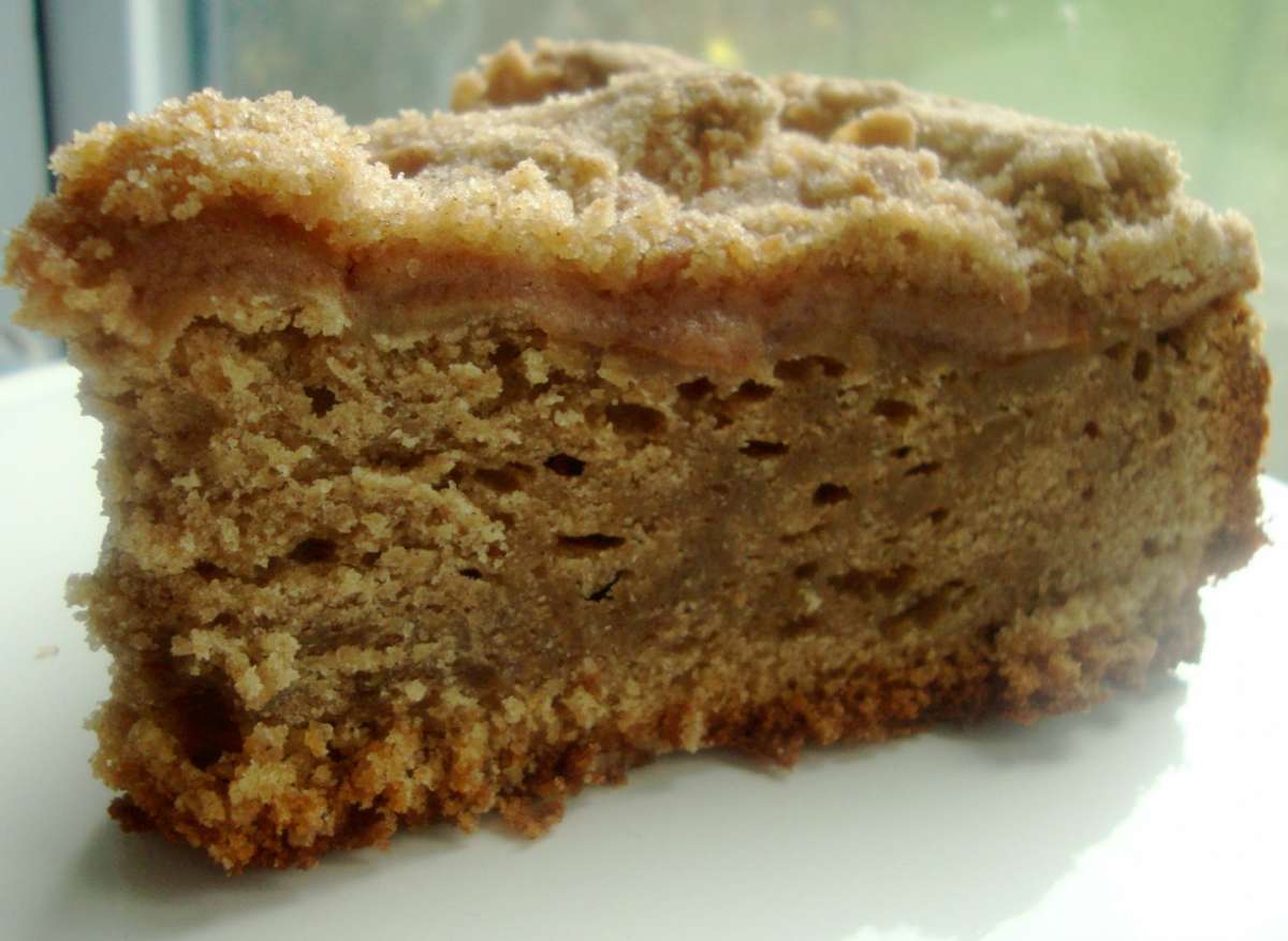 Crumb cake alle mele