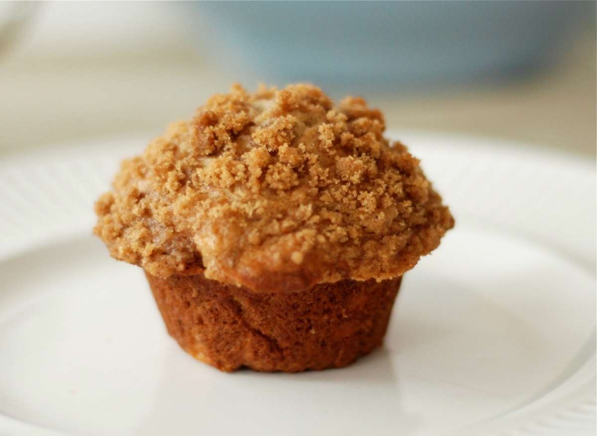 Crumb muffin alle mele