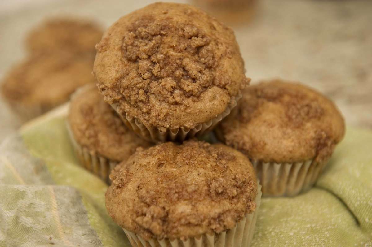 Crumble cupcake alla cannella