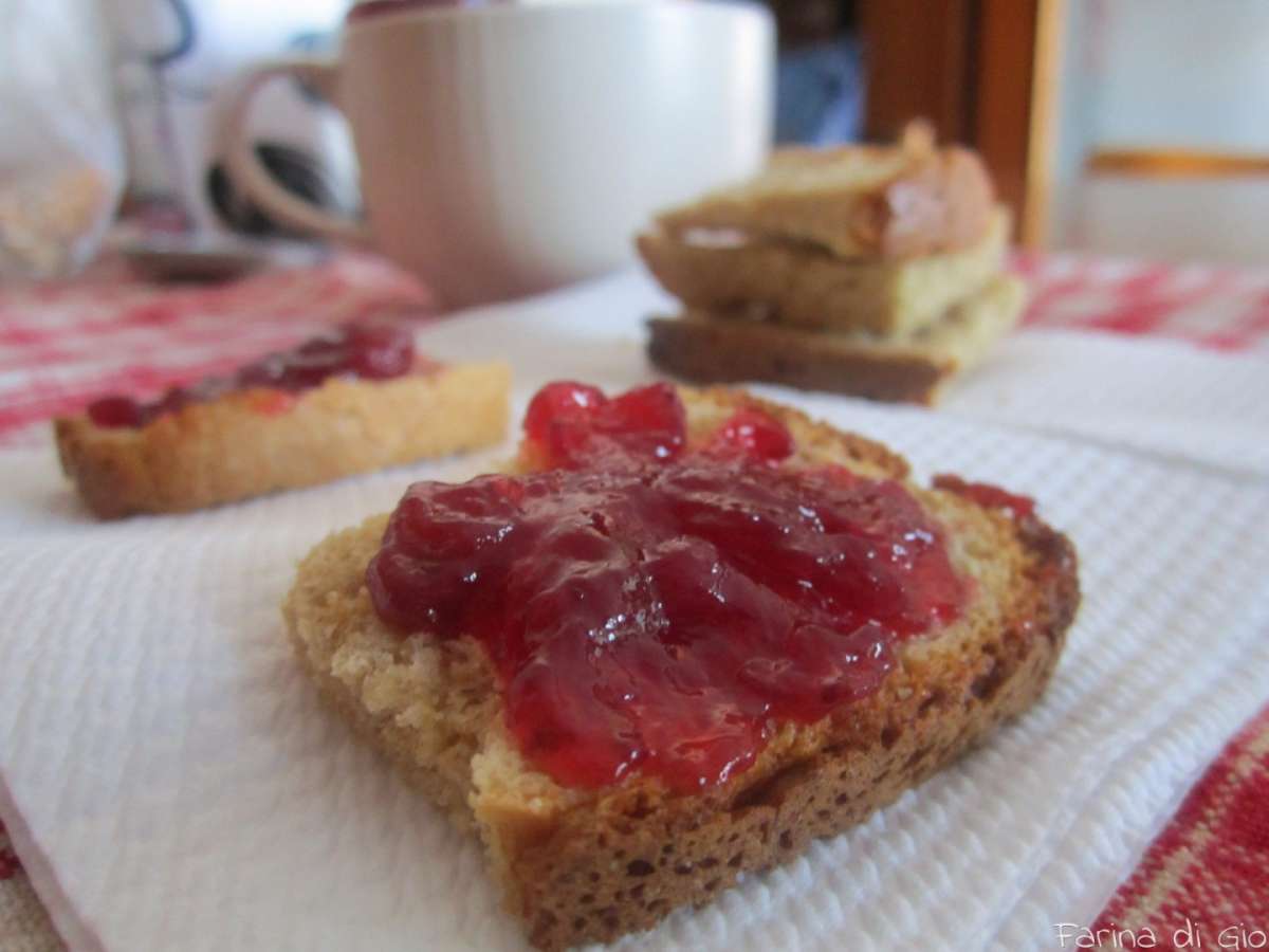 Fette biscottate per la colazione