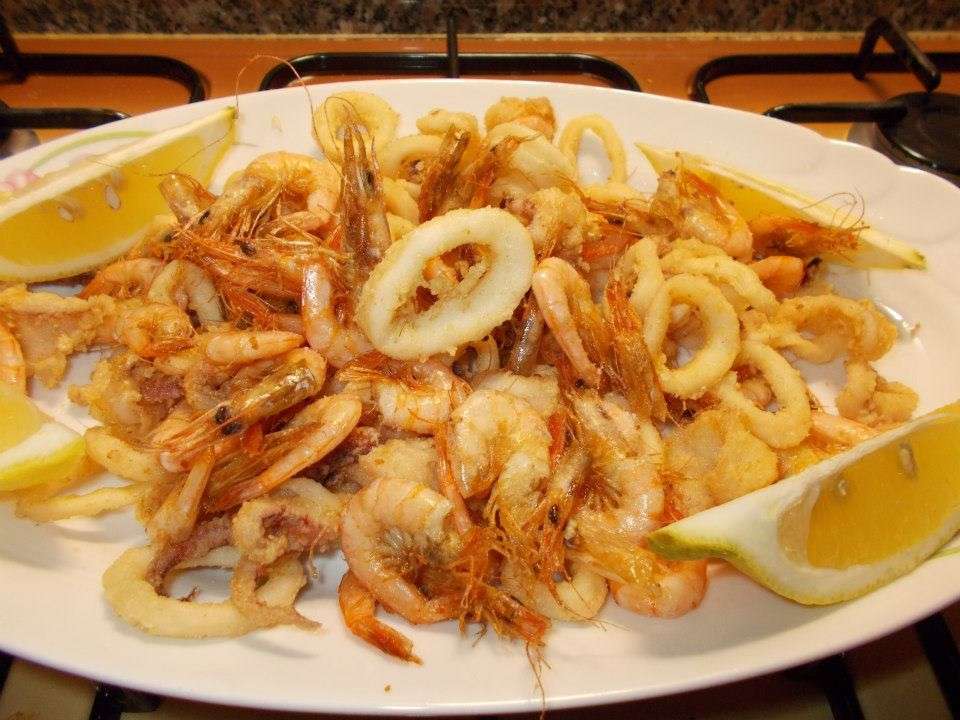 Fritto misto con limone