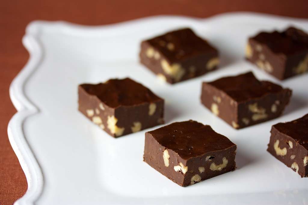 Fudge cioccolato e nocciole