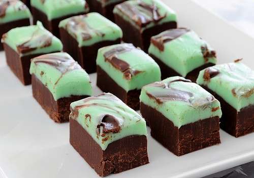 Fudge menta e cioccolato