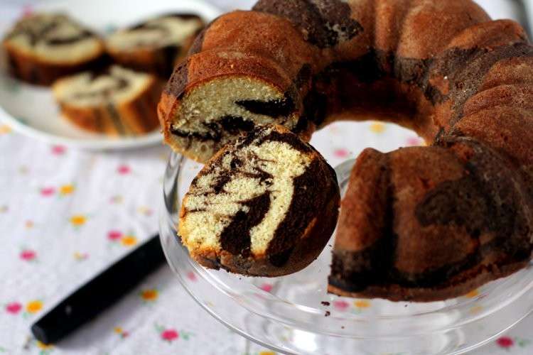 Panettone bicolore