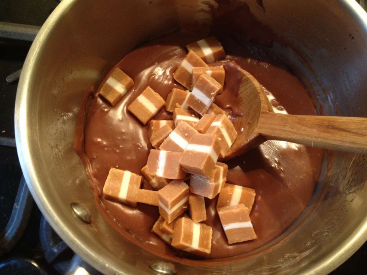 Preparazione fudge