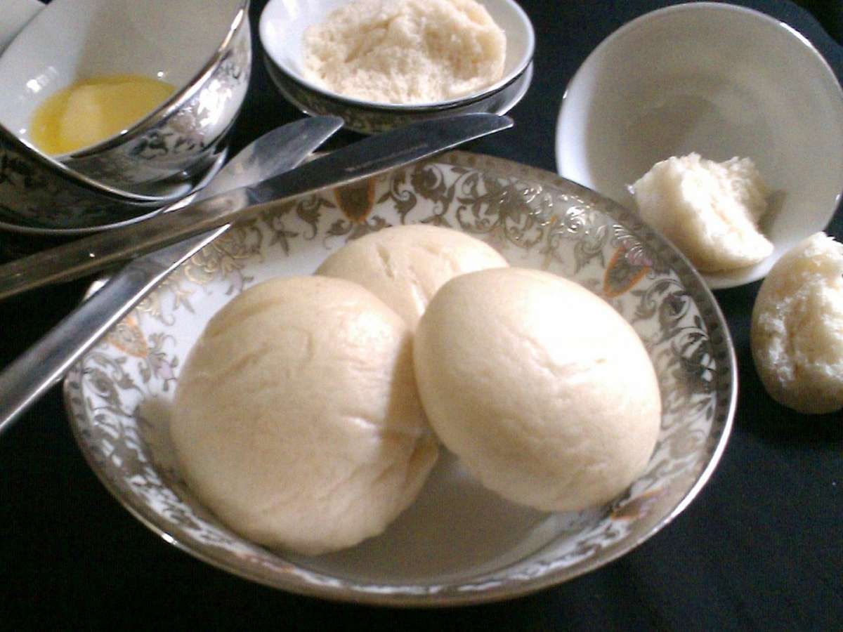 Preparazione mantou cinesi