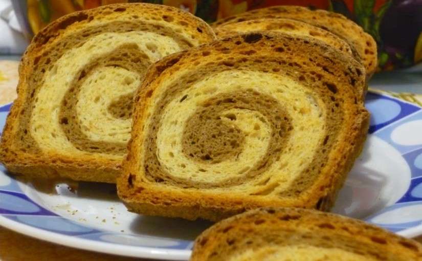 Ricetta fette biscottate variegate