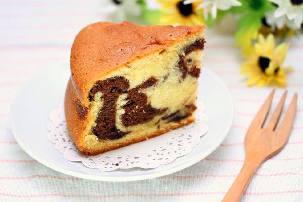 Ricetta torta cacao e vaniglia