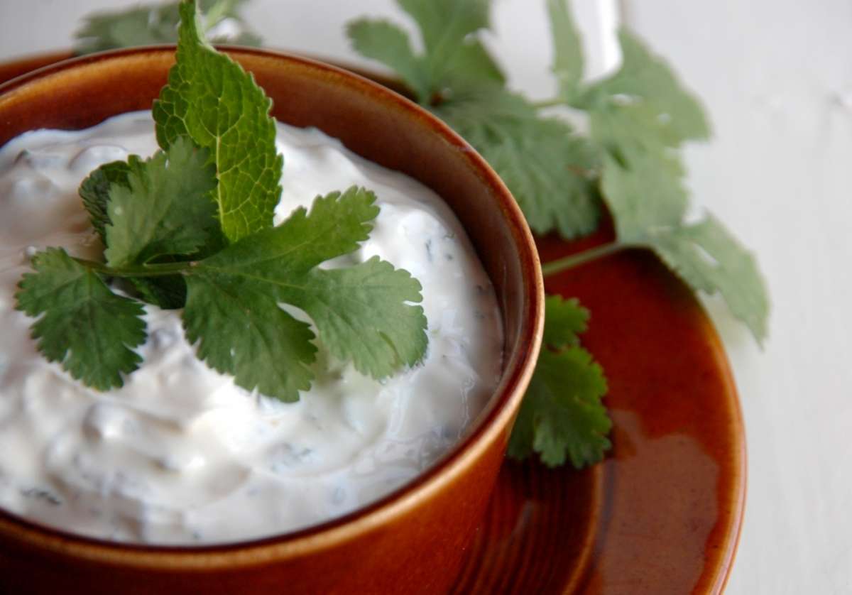 Salsa yogurt alla menta