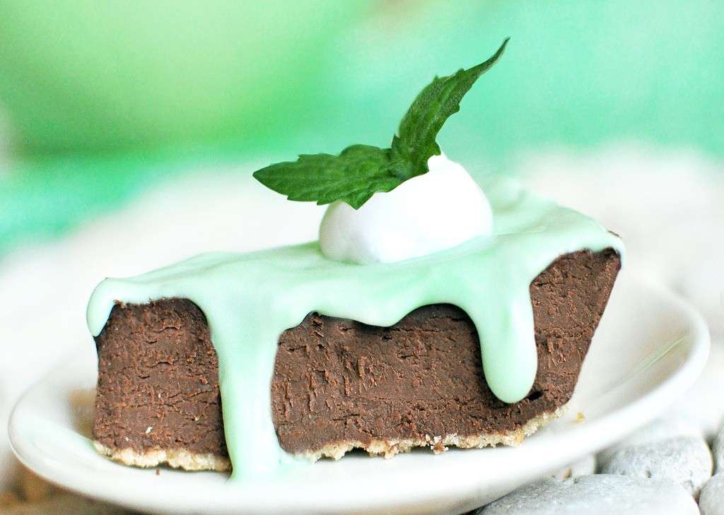 Torta con crema di menta