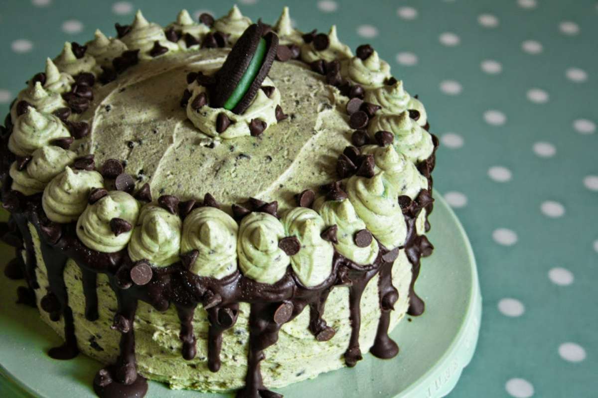 Torta menta e cioccolato