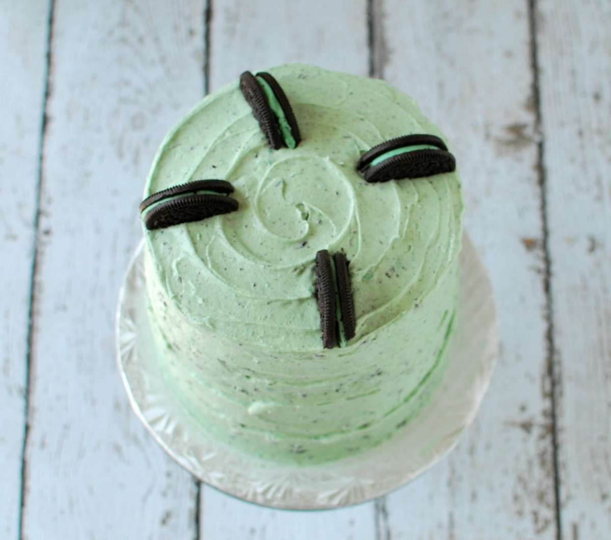 Torta oreo con menta