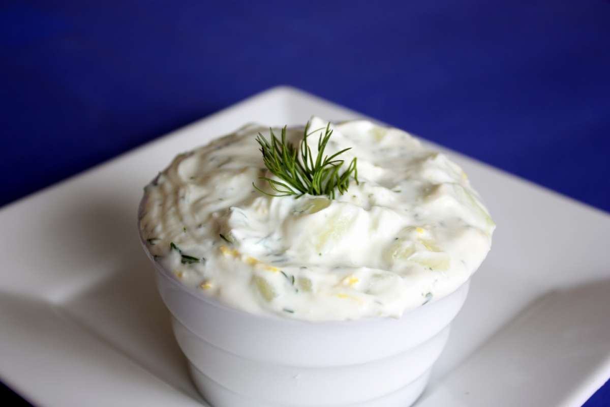 Tzatziki salsa greca