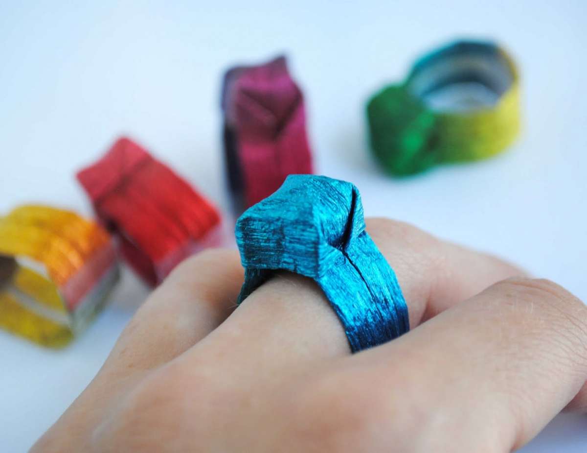 Anello con gli origami