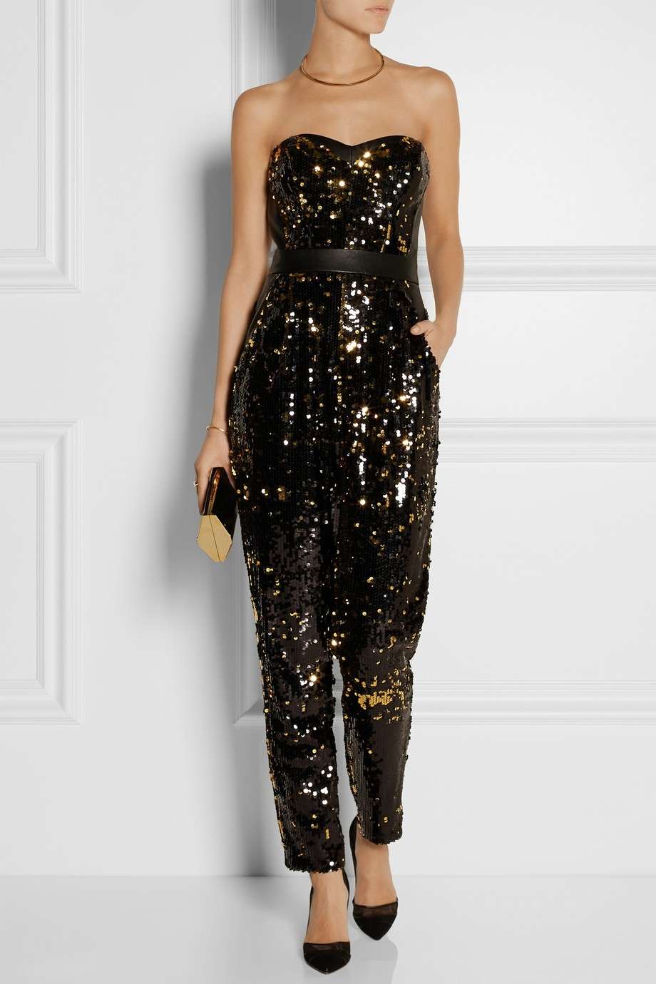 Jumpsuit con paillettes Milly