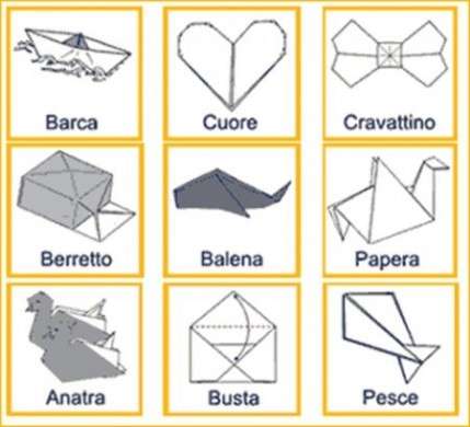 Le istruzioni per tanti origami semplici per bambini