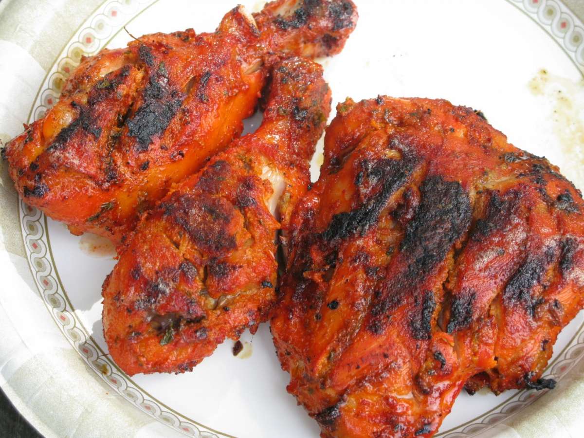 Pollo tandoori al forno