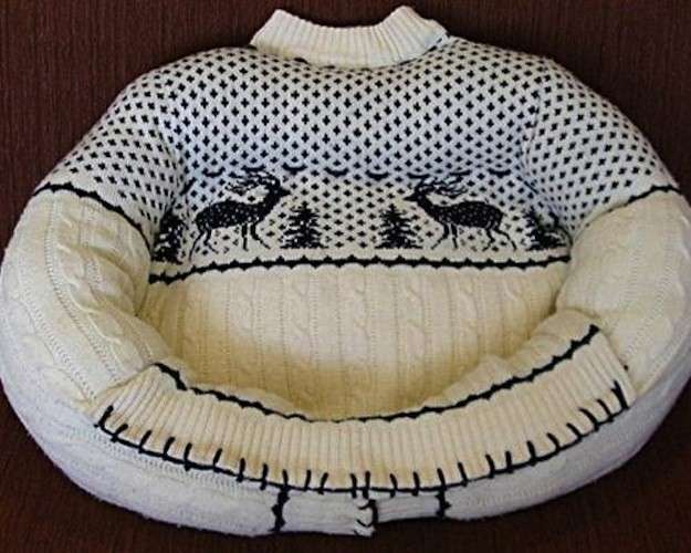 Riciclo di un vecchio maglione