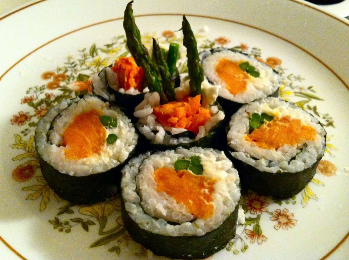 Rolls con verdure miste